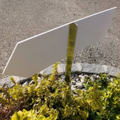 Erdspieß Baustellenwegweiser